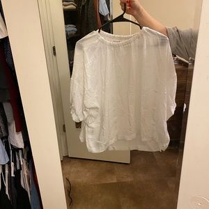 Perfect white target top